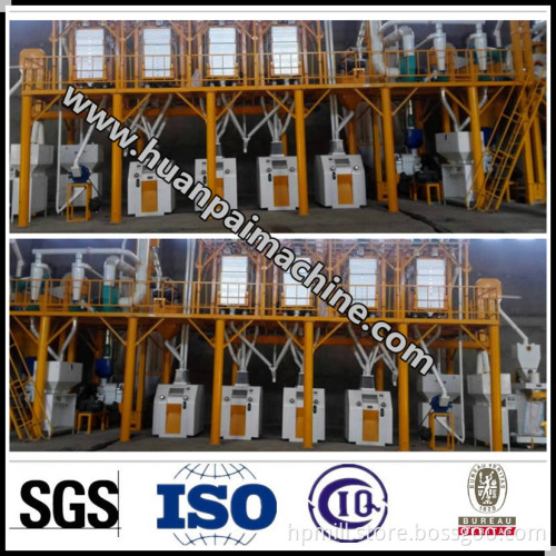 50T superior quality maize milling machine